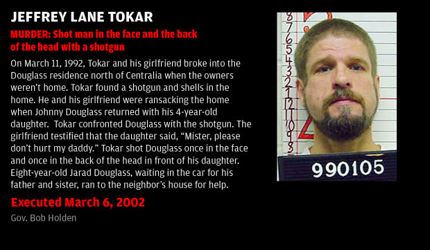Executed March 6, 2002: Jeffrey Lane Tokar